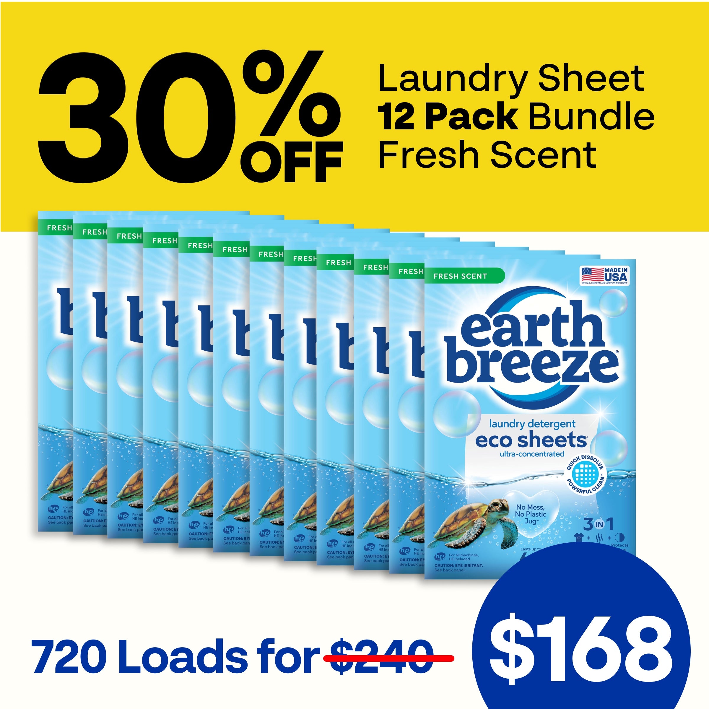 Laundry Sheet Bundle - 12 Pack - Image 3