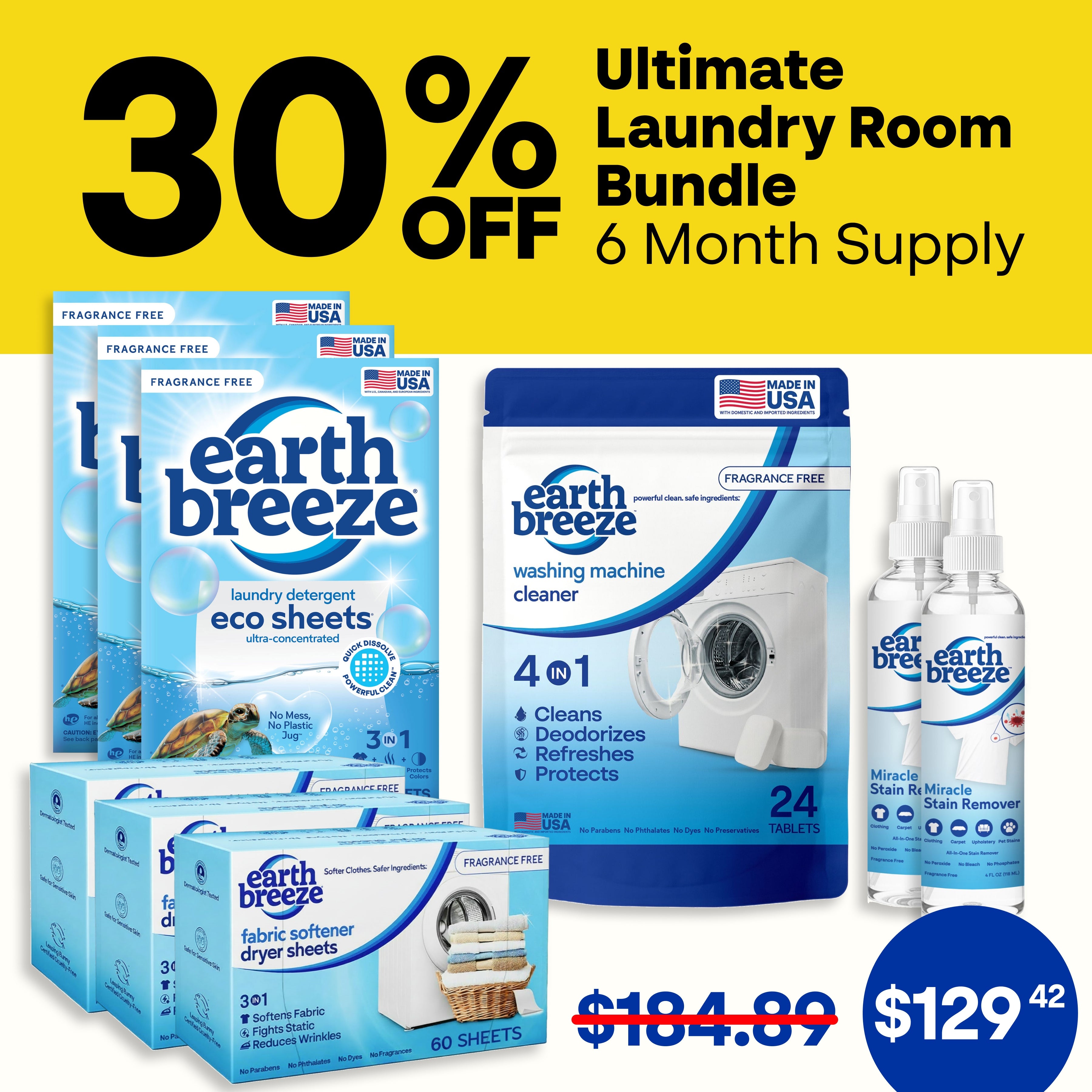 Ultimate Laundry Room Bundle 6 Month Supply - Image 6