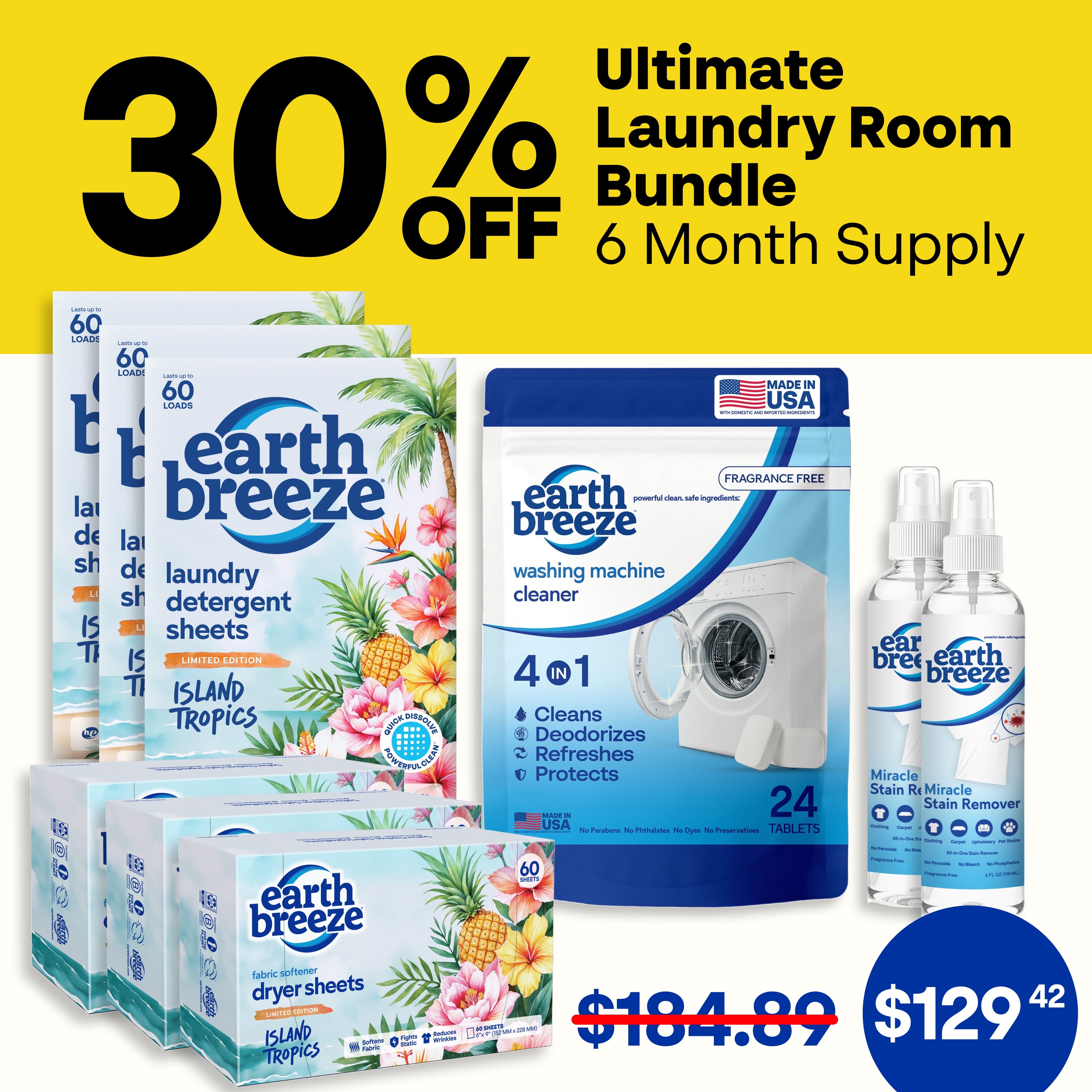 Ultimate Laundry Room Bundle 6 Month Supply - Image 3