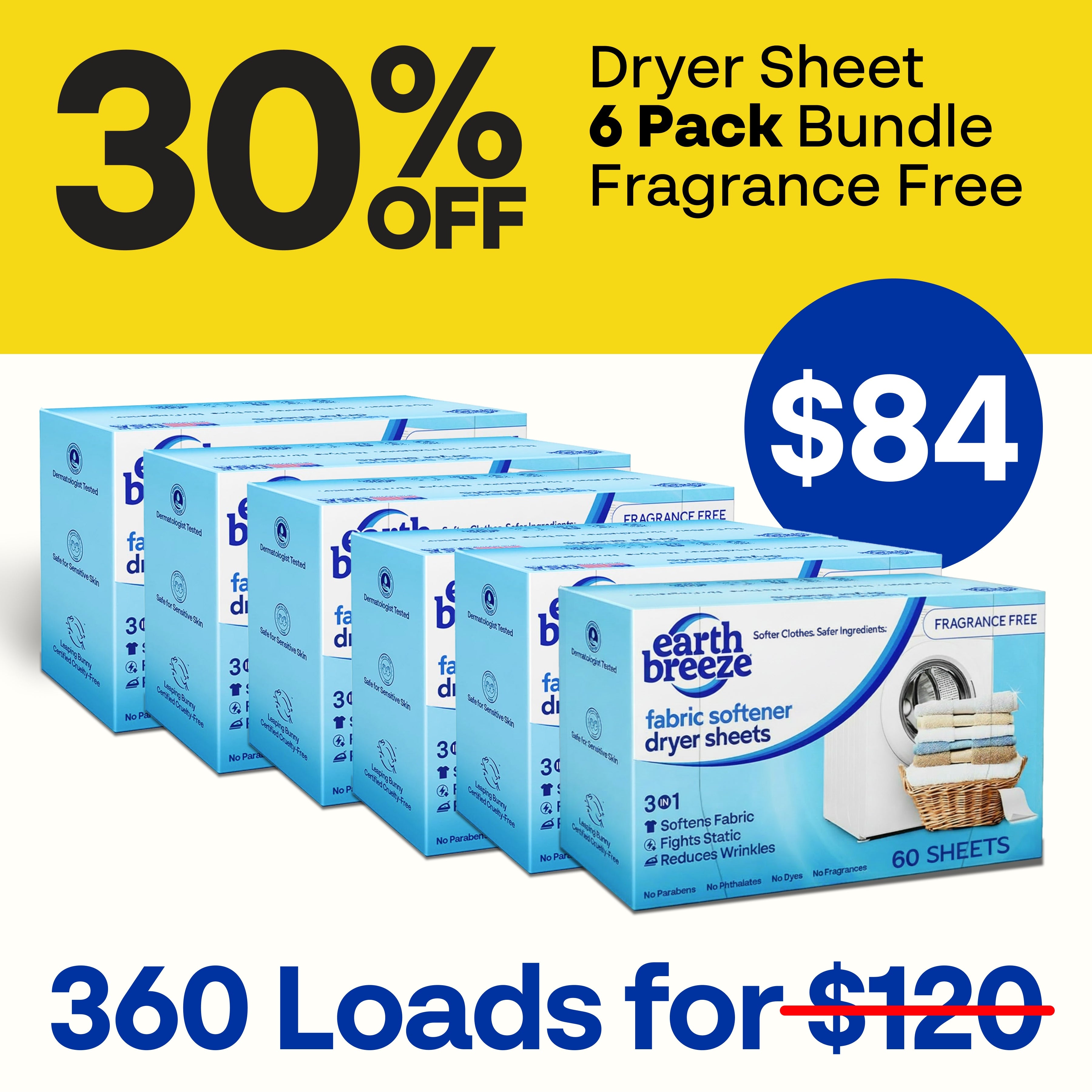 Dryer Sheet 6 Pack Bundle - Image 3